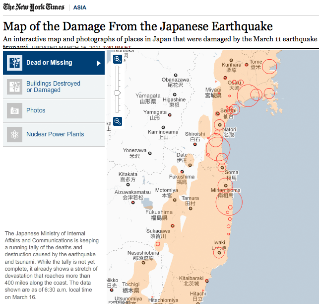 map of japan tsunami. tsunami